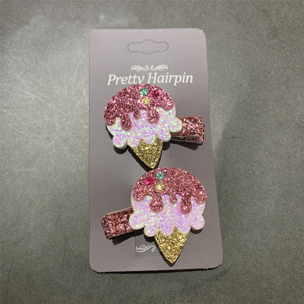 Christmas/Ice cream/Hair Clip Cutting Die, Hair Clip Bigz Dies, Bow Dies, Big Shot Dies, Leather Cutting Die