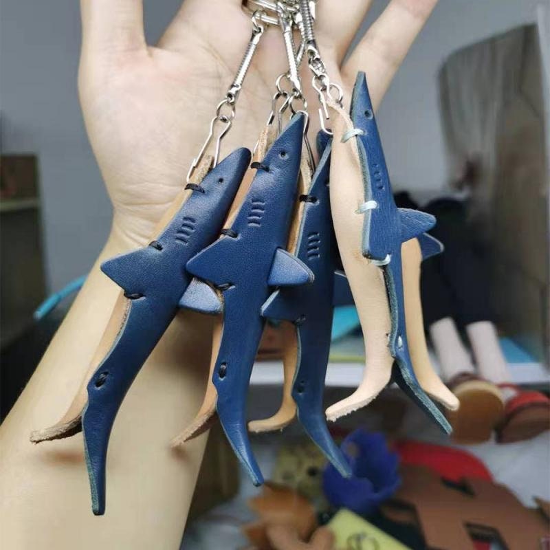 Shark key pendant cutting dies handmade leather tool, handmade DIY custom cutting mold