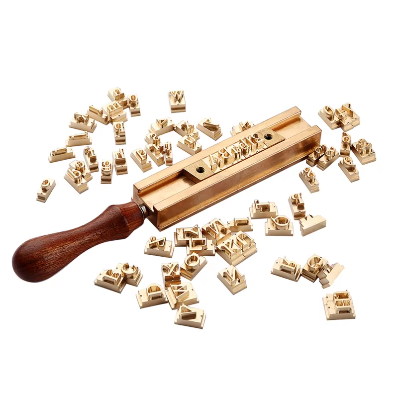 Custom Logo Brass Letter Stamping Tool, Leather, Personality Iron Branding Fermentation Tool for Crafts