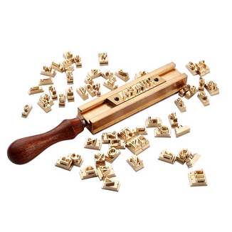 Custom Logo Brass Letter Stamping Tool, Leather, Personality Iron Branding Fermentation Tool for Crafts