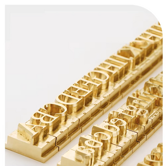 Custom Logo Brass Letter Stamping Tool, Leather, Personality Iron Branding Fermentation Tool for Crafts