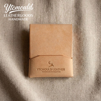 Veg Tan Leather Stitchless Wallet Die Cutter, No Stitch Wallet Pattern Tool（9.5*8cm）