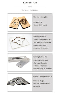Customized Shape Cutting Mold For Bag/Bowknot/Decorations