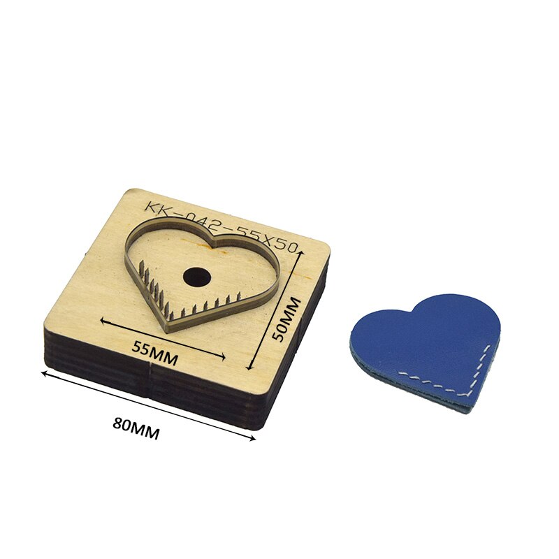 SMVAUON Christmas Earings Cutting Dies New Die Cut Wooden Dies Suitable For Leather Blade Rule Cutter For Diy Leather Crafts