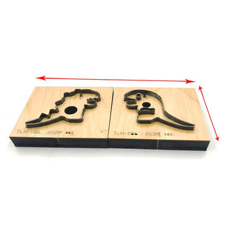 Diy Leather Wood Die-cutting Diy Dinosaur New Keychain Steel Laser Mold Die-leather Suitable For Die-cutting Machines