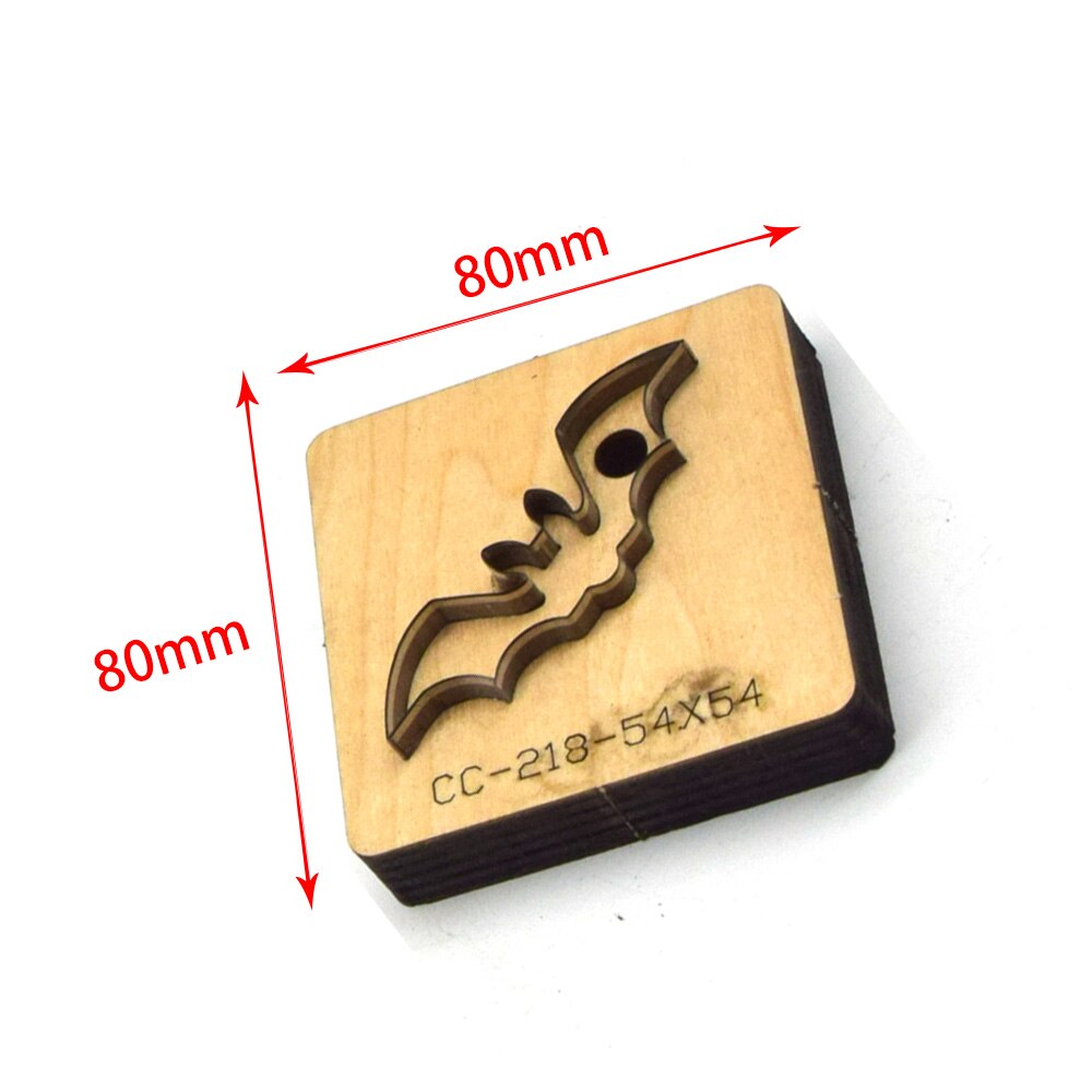SMVAUON Christmas Earings Cutting Dies New Die Cut Wooden Dies Suitable For Leather Blade Rule Cutter For Diy Leather Crafts