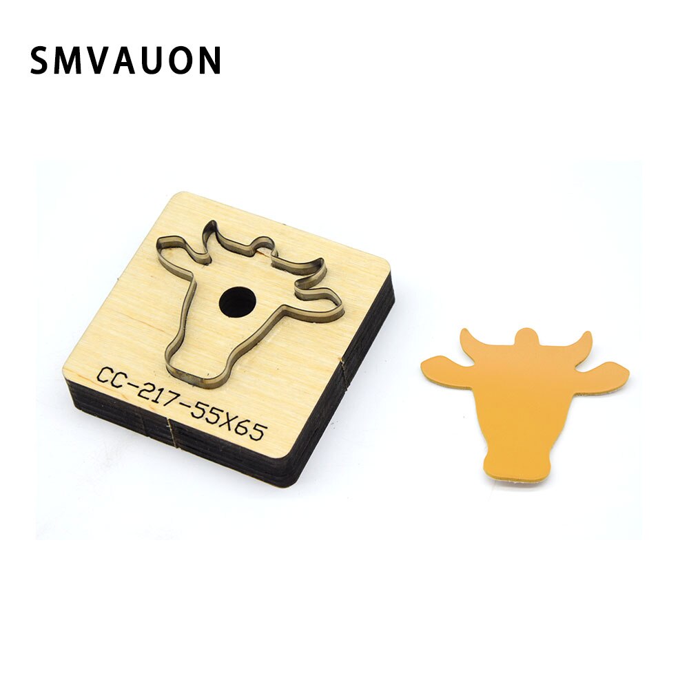 SMVAUON Christmas Earings Cutting Dies New Die Cut Wooden Dies Suitable For Leather Blade Rule Cutter For Diy Leather Crafts