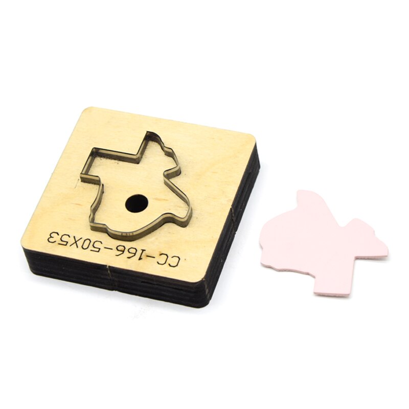 SMVAUON Christmas Earings Cutting Dies New Die Cut Wooden Dies Suitable For Leather Blade Rule Cutter For Diy Leather Crafts