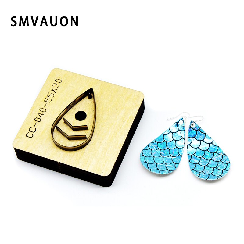 Leather Earring Cutting Die Steel Rule Die Leather Decoration Tool For Die Cutting Machine DIY Handicraft Cutter