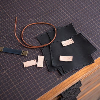 DIY handmade material package # full leather coin bag handmade handmade mini cute