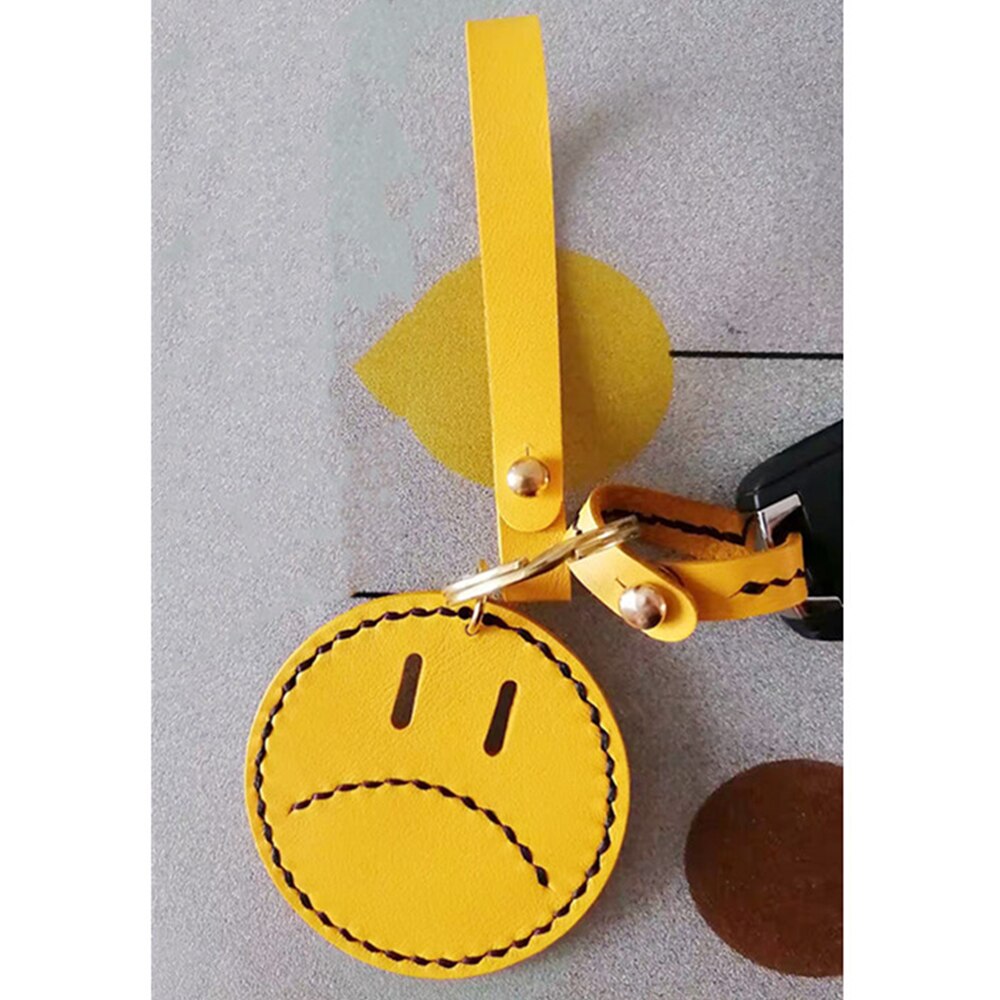 Leather Cutting Mould DIY Emoticon Smile Crying Face Car Keychain Pendant Mould Punching Tool Laser Mould