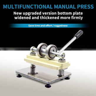 Christmas/Leather cutting machine/leather tool/leather die cut/leather punch/leather die cutter/manual press/metal stamping