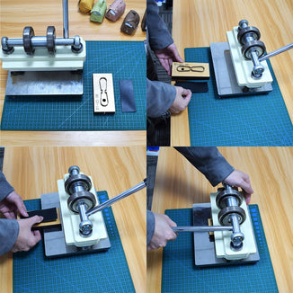 Christmas/Leather cutting machine/leather tool/leather die cut/leather punch/leather die cutter/manual press/metal stamping
