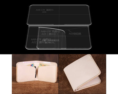 Wallet Cutting Mould, Handmade Leather Tool, Handmade DIY Custom Cutting Mould
