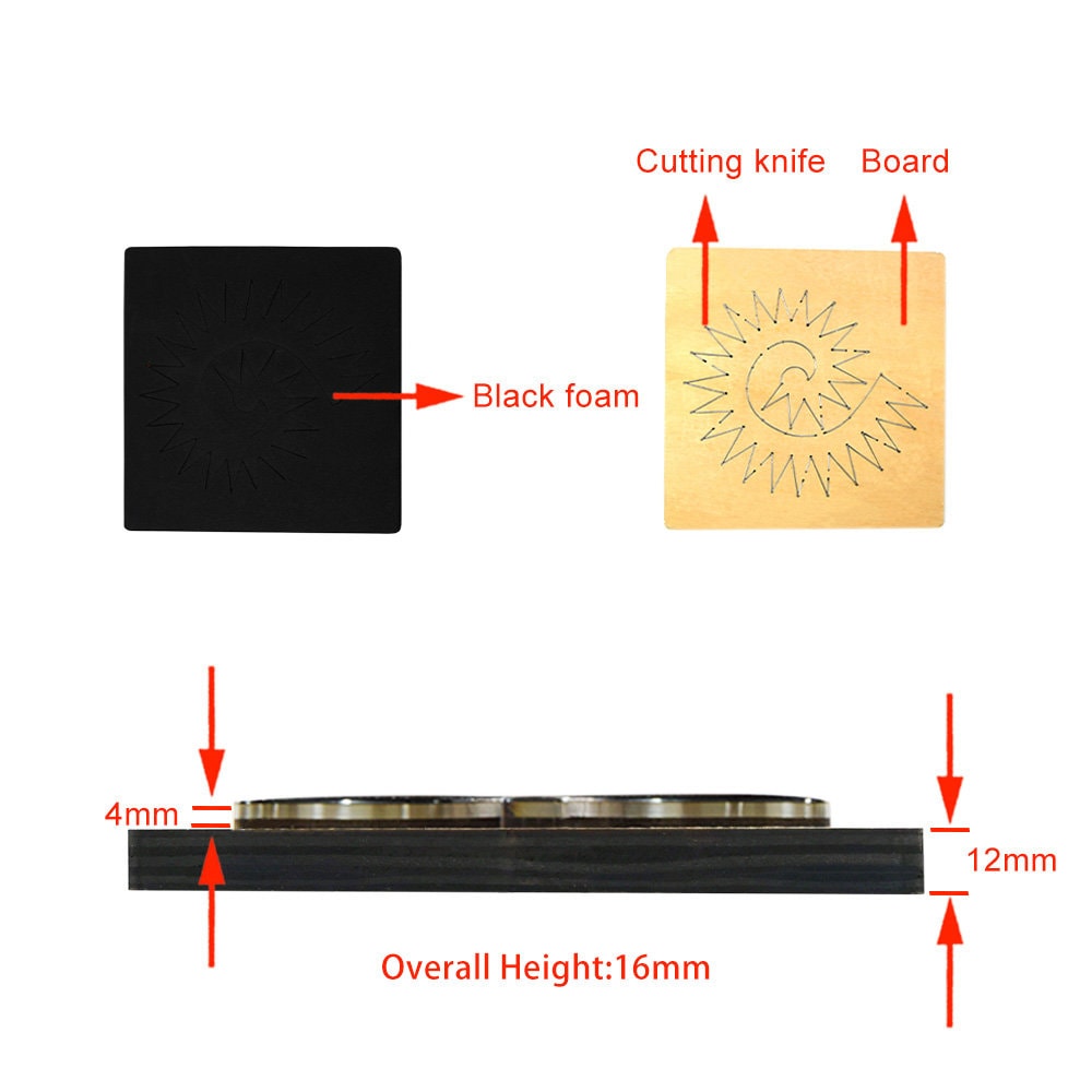 Hairpin Bowknot cutting die, suitable for die-cutting machines  \CLICKER