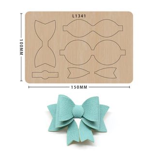 Bowknot cutting die, suitable for die-cutting machines such as \CLICKER