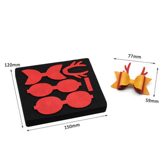 Bowknot cutting die, suitable for die-cutting machines