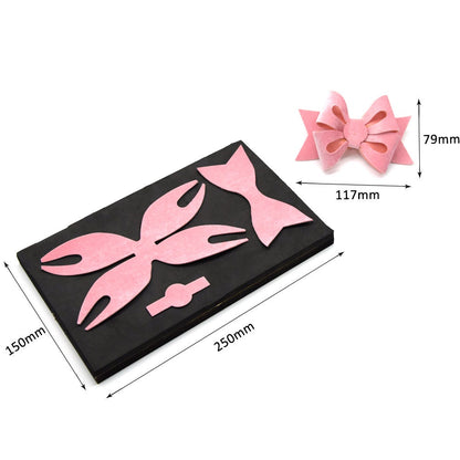 Bowknot cutting die, suitable for die-cutting machines