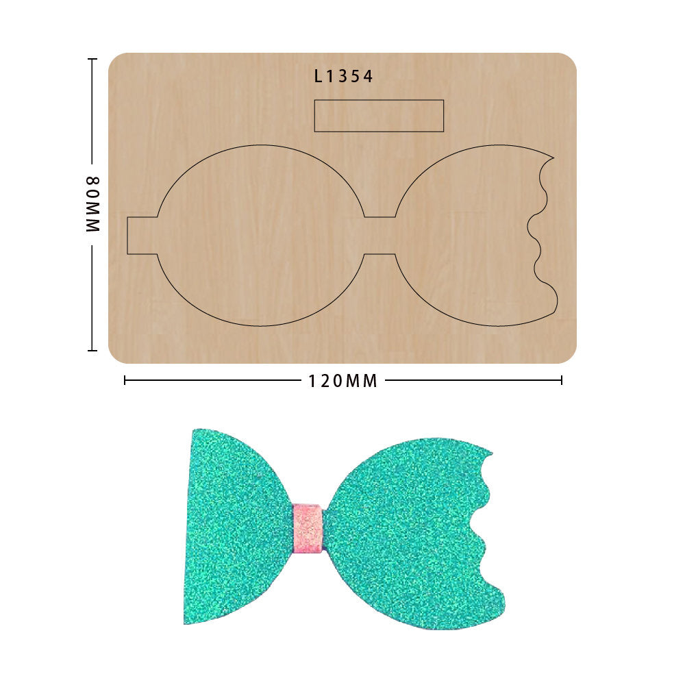 Bowknot cutting die, suitable for die-cutting machines