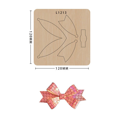 Bowknot cutting die, suitable for die-cutting machines