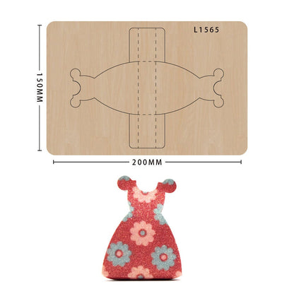 Gift box cutting mold suitable for , CLICKER and other die-cutting machines