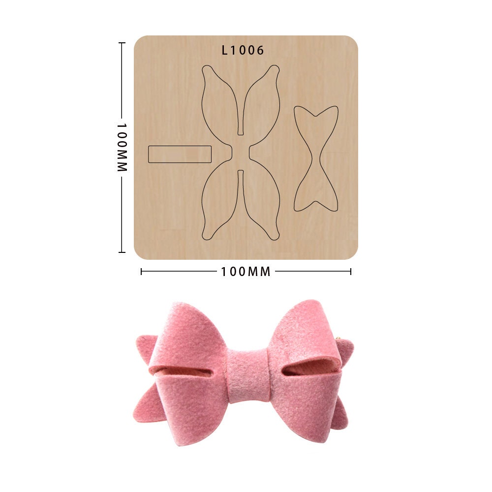 Bowknot cutting die, suitable for die-cutting machines