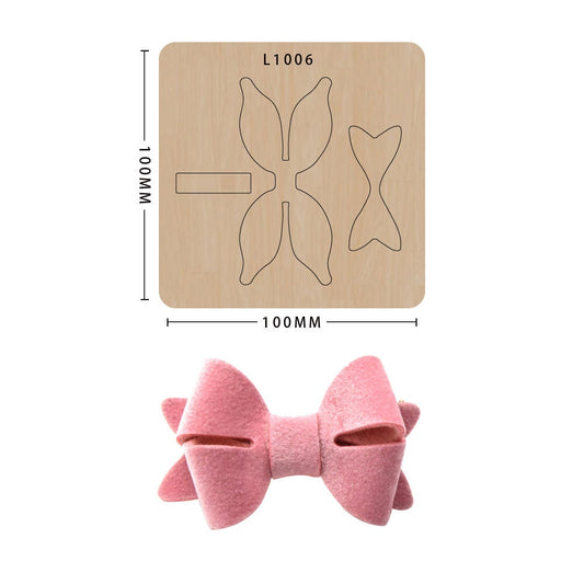 Bowknot cutting die, suitable for die-cutting machines