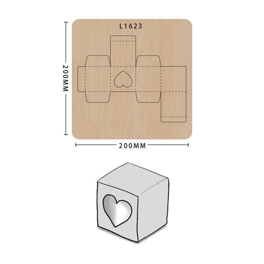 Gift box cutting mold suitable for , CLICKER and other die-cutting machines