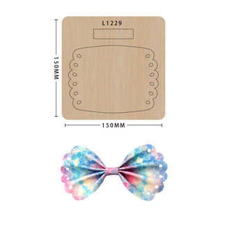 Bowknot cutting die, suitable for die-cutting machines
