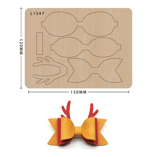 Bowknot cutting die, suitable for die-cutting machines