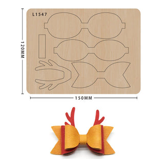 Bowknot cutting die, suitable for die-cutting machines