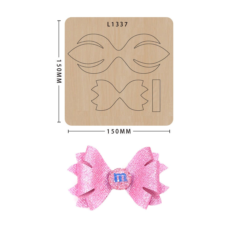 Bowknot cutting die, suitable for die-cutting machines