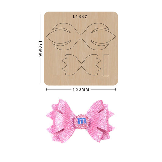 Bowknot cutting die, suitable for die-cutting machines