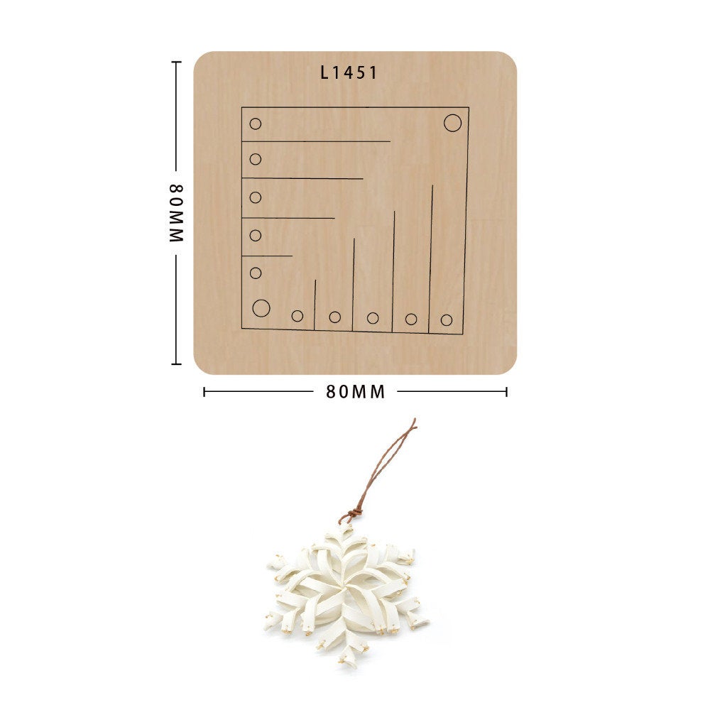 Earring cutting mold suitable for die-cutting machines