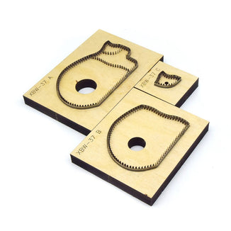 leather cutting dies  handmade leather tool, handmade DIY custom cutting mold