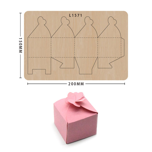 Gift box cutting mold suitable for , CLICKER and other die-cutting machines