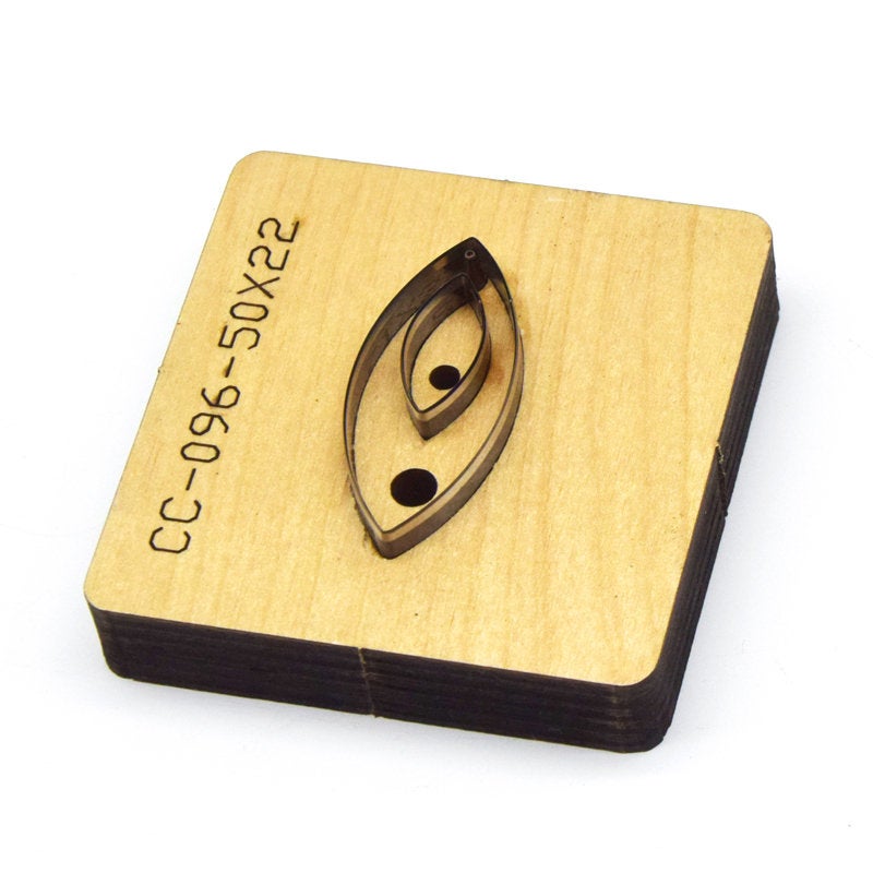leather earring cutting dies handmade leather tool, handmade DIY custom cutting mold