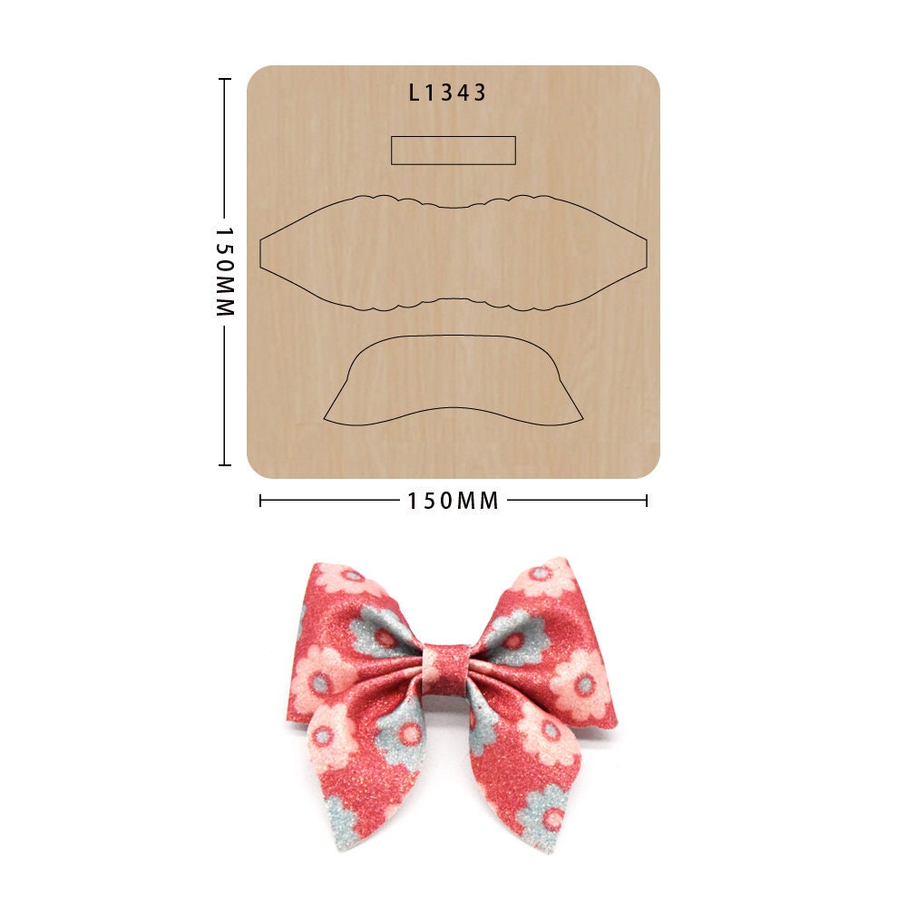 Bowknot cutting die, suitable for die-cutting machines