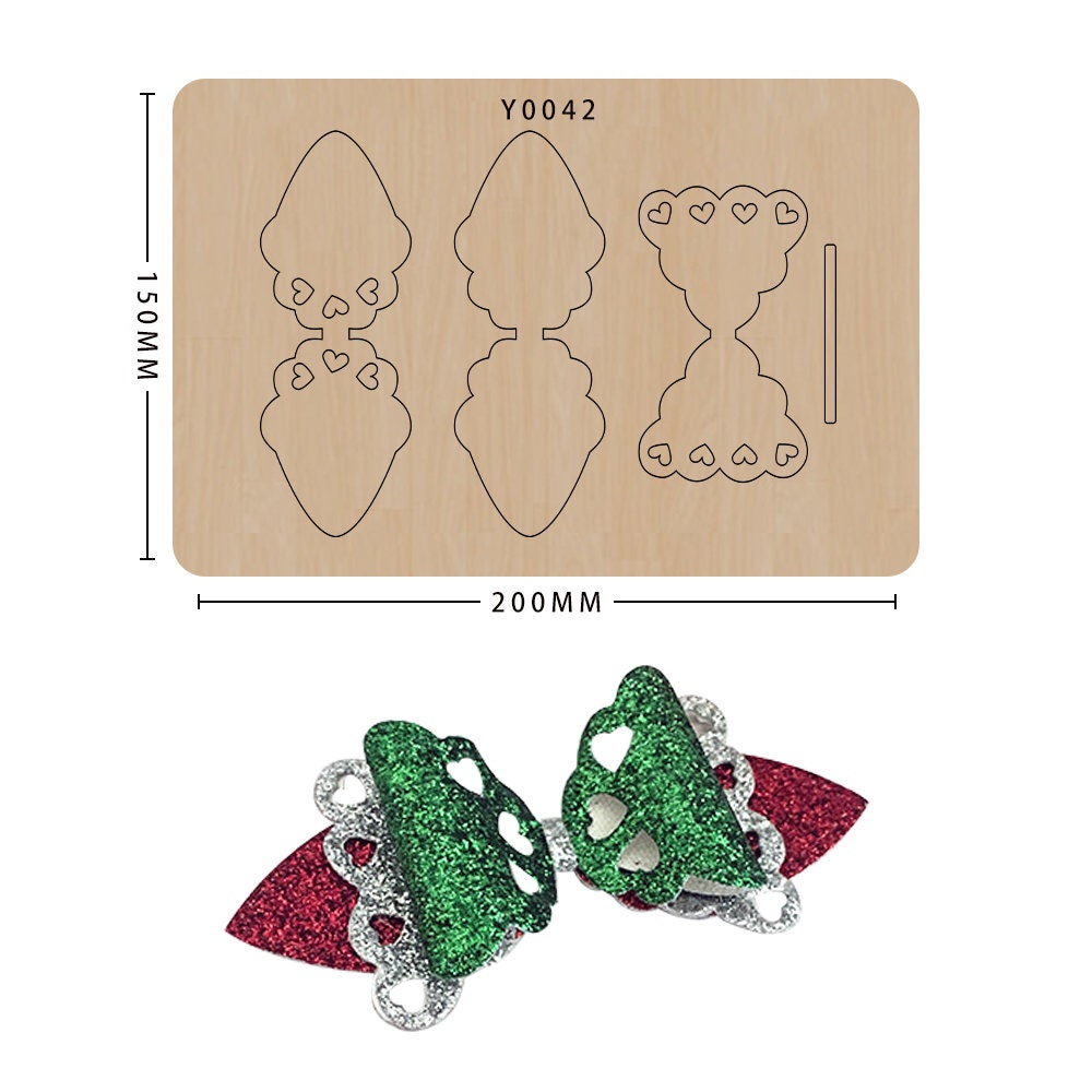 Bowknot cutting die, suitable for die-cutting machines