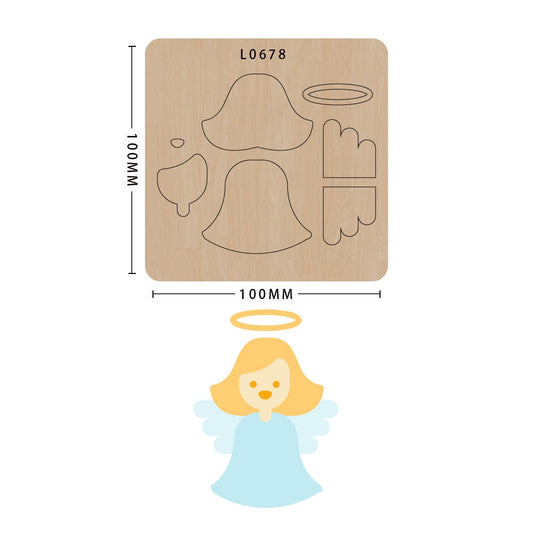 Bowknot cutting die, suitable for die-cutting machines