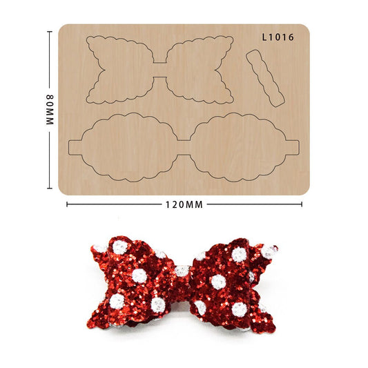 Bowknot cutting die, suitable for die-cutting machines