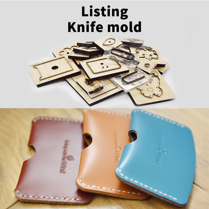 Card package cutting mold, handmade leather tool, manual DIY custom cutting mold