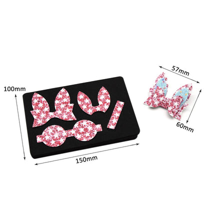 bow die/ big shot die/leather cutter dies/leather tools/scrapbook stickers/ custom cutting die/cuttlebug/Die cutting tool