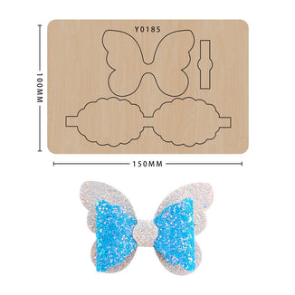 Bowknot cutting die, suitable for die-cutting machines