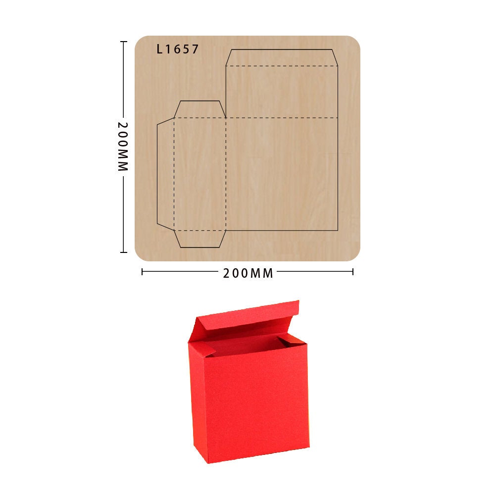 Gift box cutting mold suitable for , CLICKER and other die-cutting machines