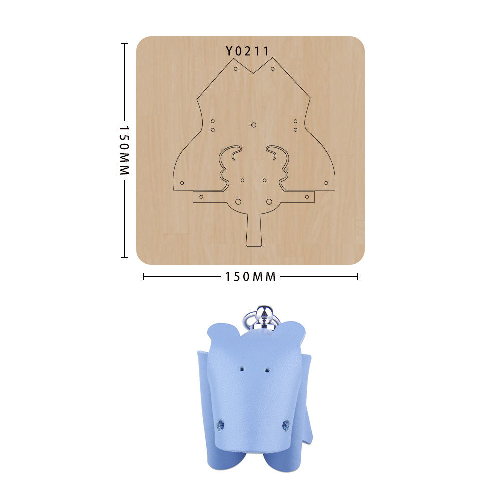 Earring cutting mold suitable for die-cutting machines such as SIZZIX\CLICKER