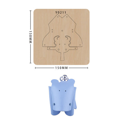 Earring cutting mold suitable for die-cutting machines such as SIZZIX\CLICKER