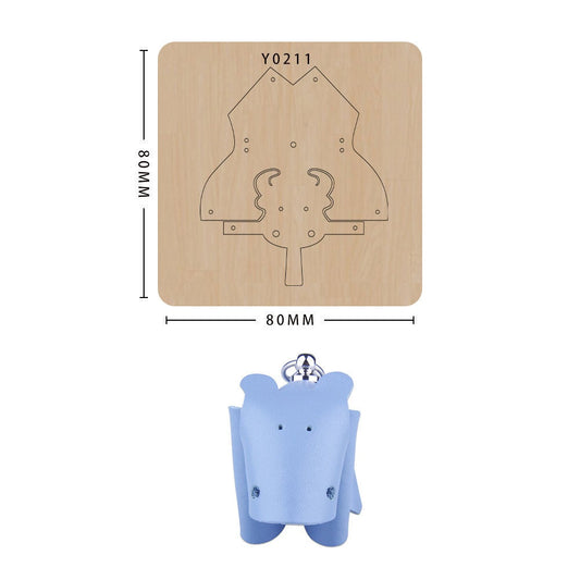 Earring cutting mold suitable for die-cutting machines such as SIZZIX\CLICKER