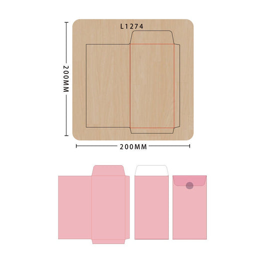 Gift box cutting mold suitable for , CLICKER and other die-cutting machines