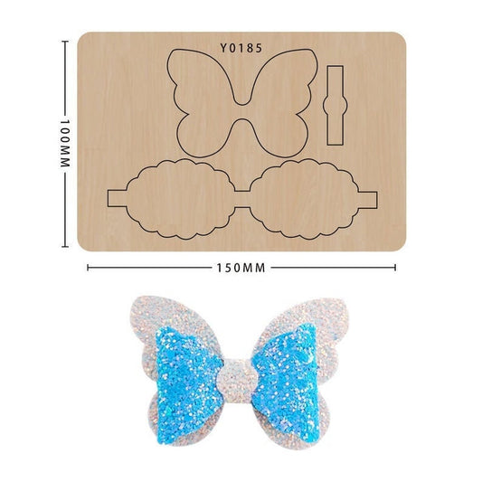 Beautiful butterfly/ bow die/ big shot die/leather cutter dies/leather tools/scrapbook stickers/ custom cutting die/cuttlebug